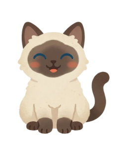 Critic Cat looking delighted