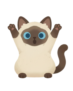 Critic Cat looking hurt
